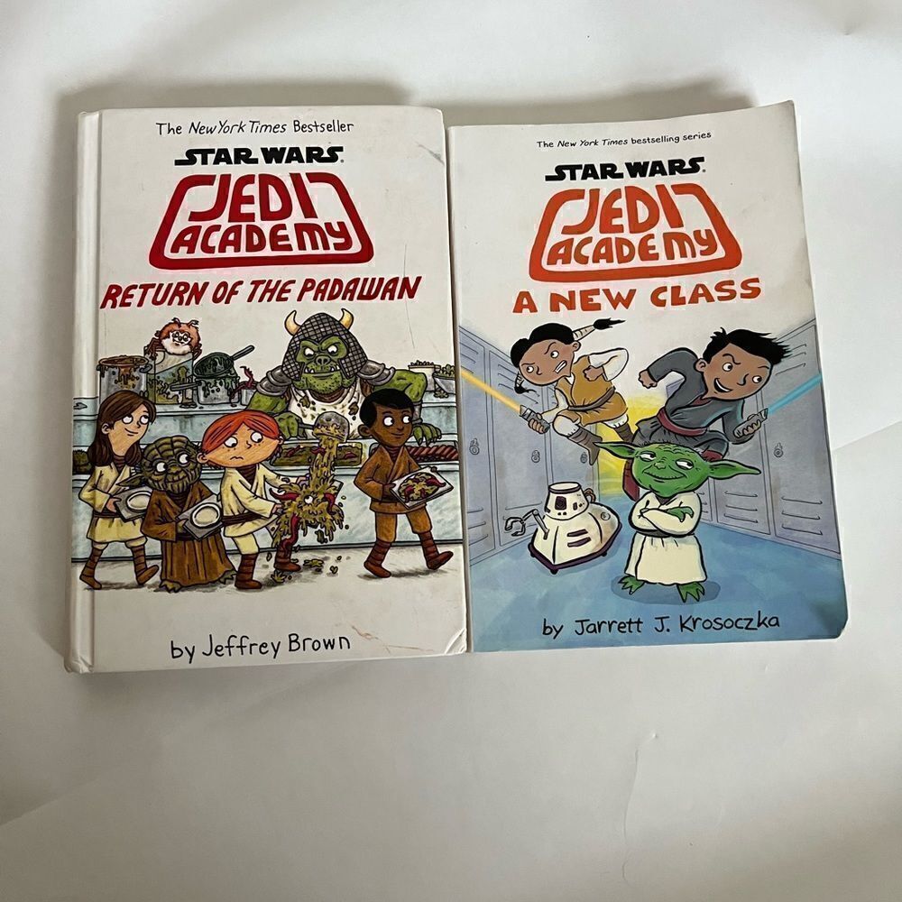 A New Class (Star Wars : Jedi Academy #4)and Return of the Padawan books